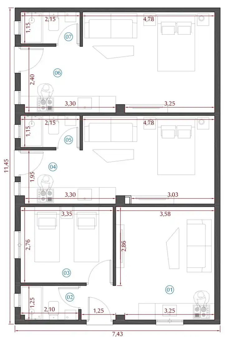 Apartamento en venta en Almonte
