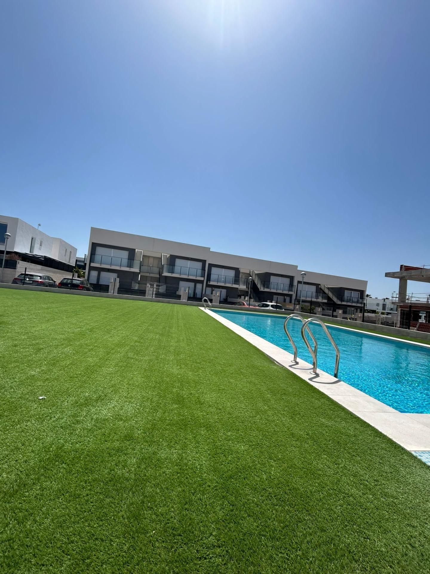 Piscina de Dúplex de lloguer en Santa Pola amb Aire condicionat, Calefacció i Terrassa