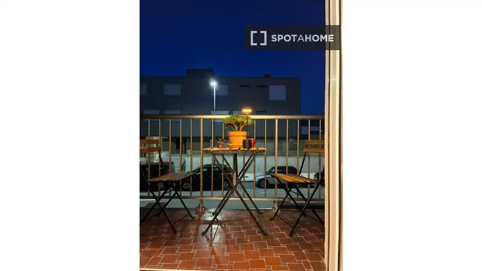 Terraza de Piso para compartir en Donostia - San Sebastián  con Aire acondicionado, Calefacción y Amueblado