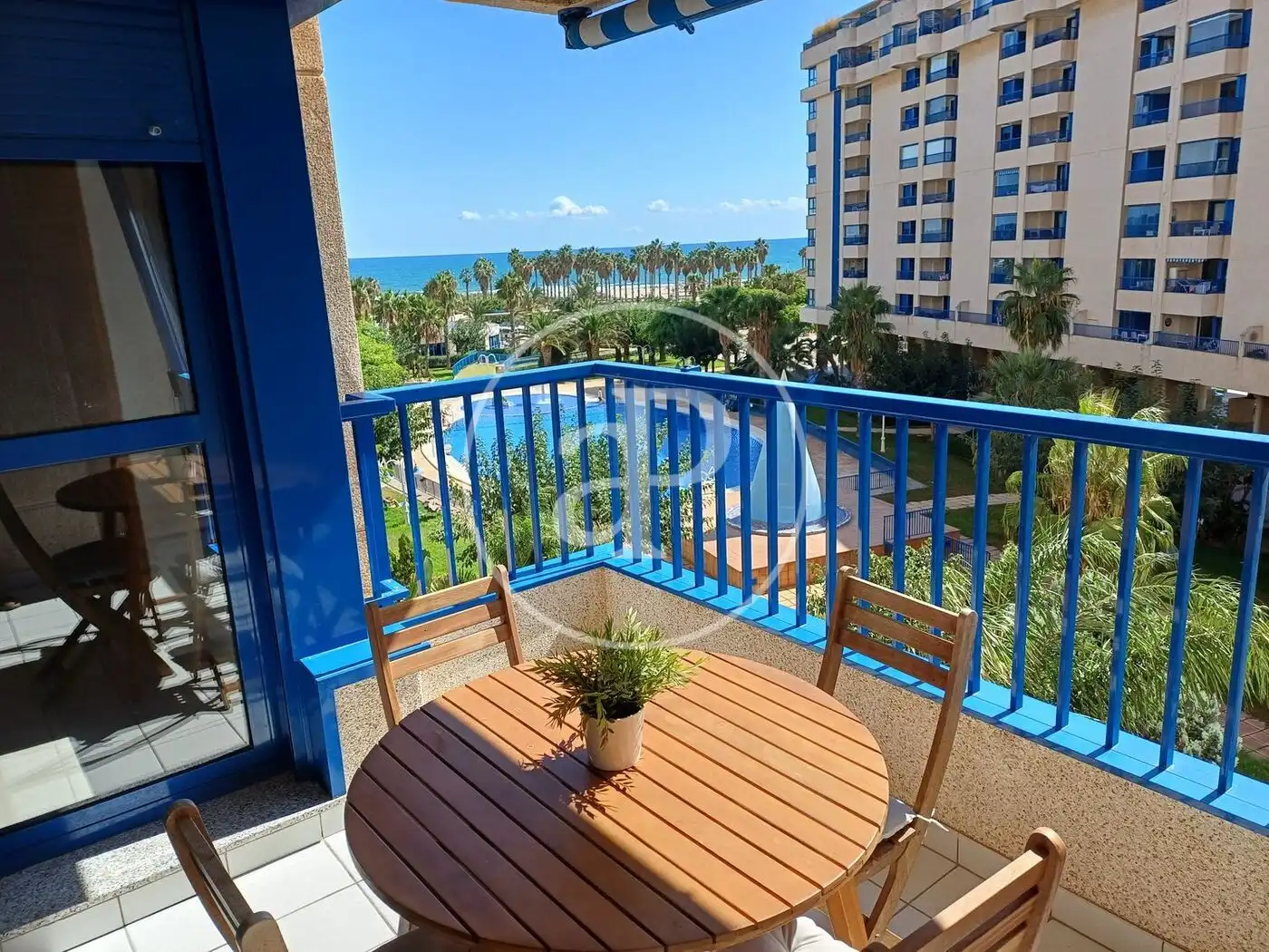 Balcony of Flat for rent in Alboraya  with Air Conditioner, Heating and Private garden
