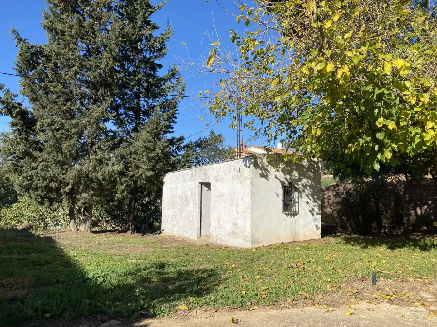 Vista exterior de Casa o chalet en venta en Valverde del Camino con Calefacción, Piscina y Amueblado