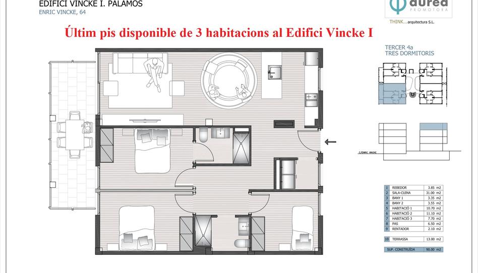 Photo 1 from new construction home in Flat for sale in Carrer de la Font, 42i, Sant Joan - Vilarromà, Girona