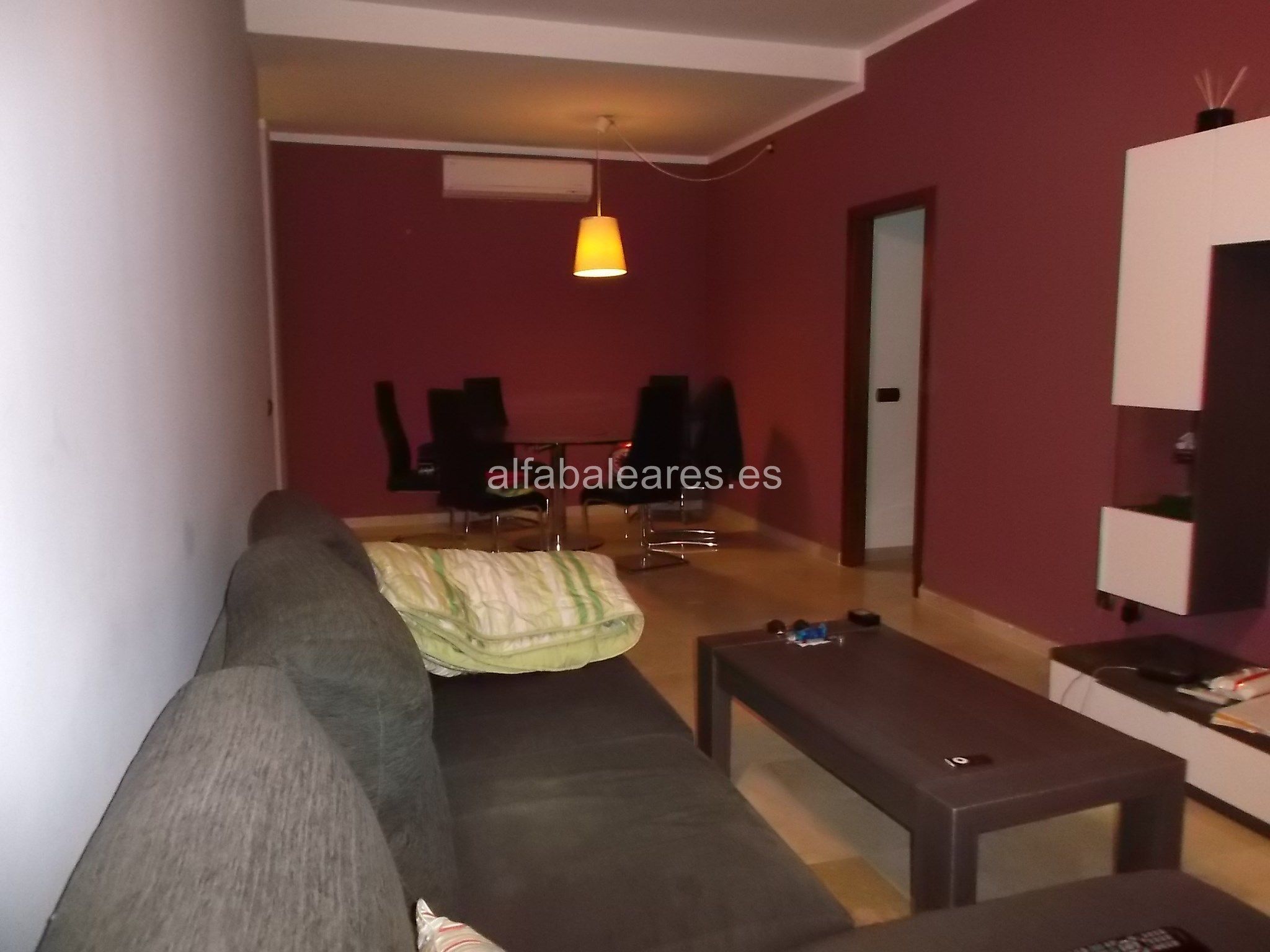 Living room of Flat for sale in Alcúdia  with Air Conditioner and Furnished