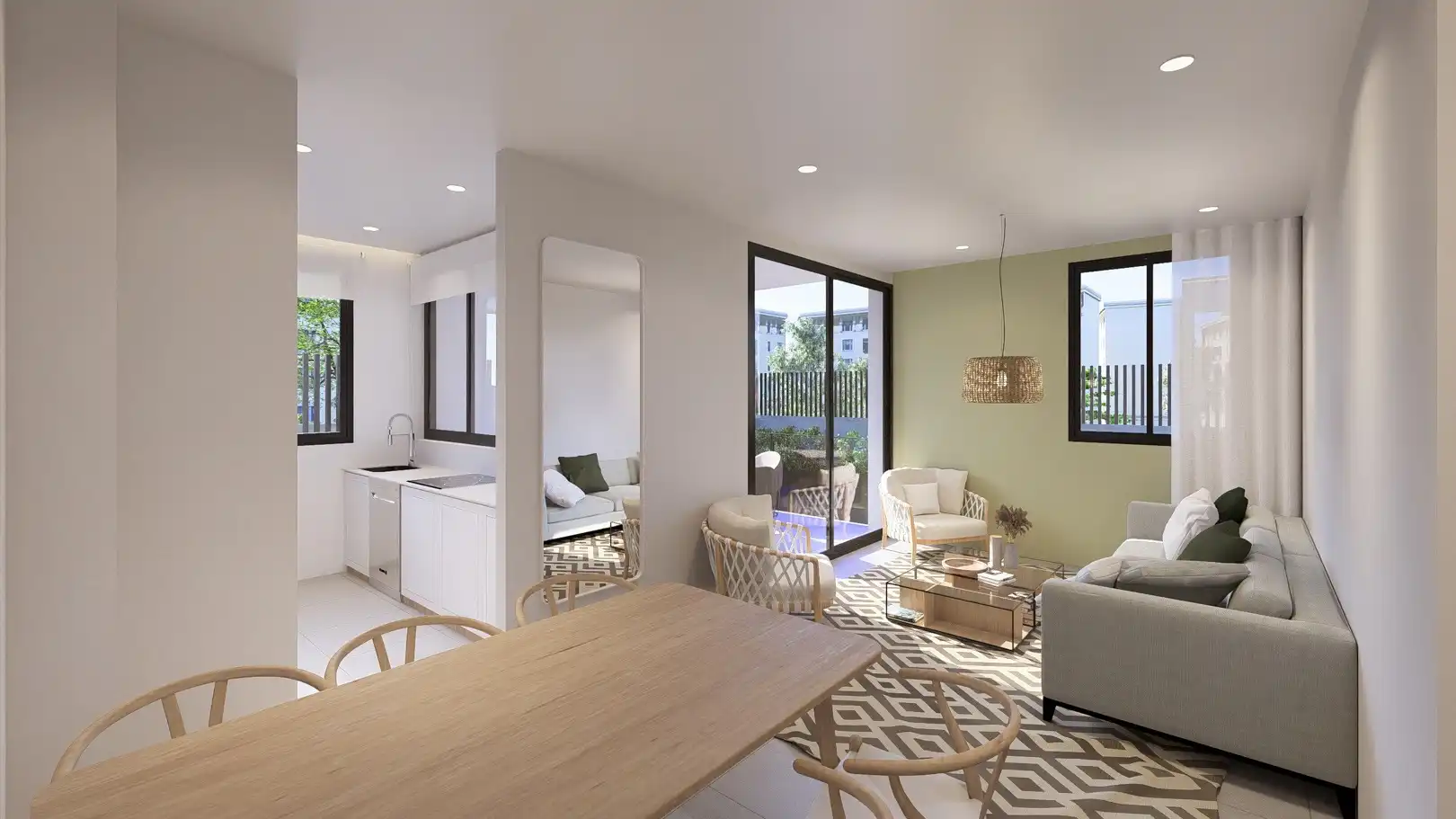 Apartament amb piscina en venda a Centro ciudad, imagen 3
