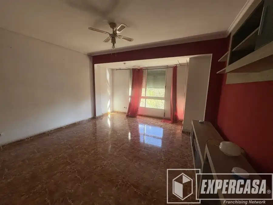 Sala d'estar de Pis de lloguer en Castellón de la Plana / Castelló de la Plana amb Moblat