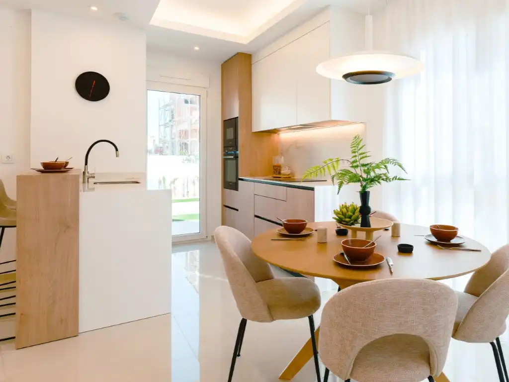 Kitchen of Apartments for sale in Rojales  with Air Conditioner, Private garden and Community pool