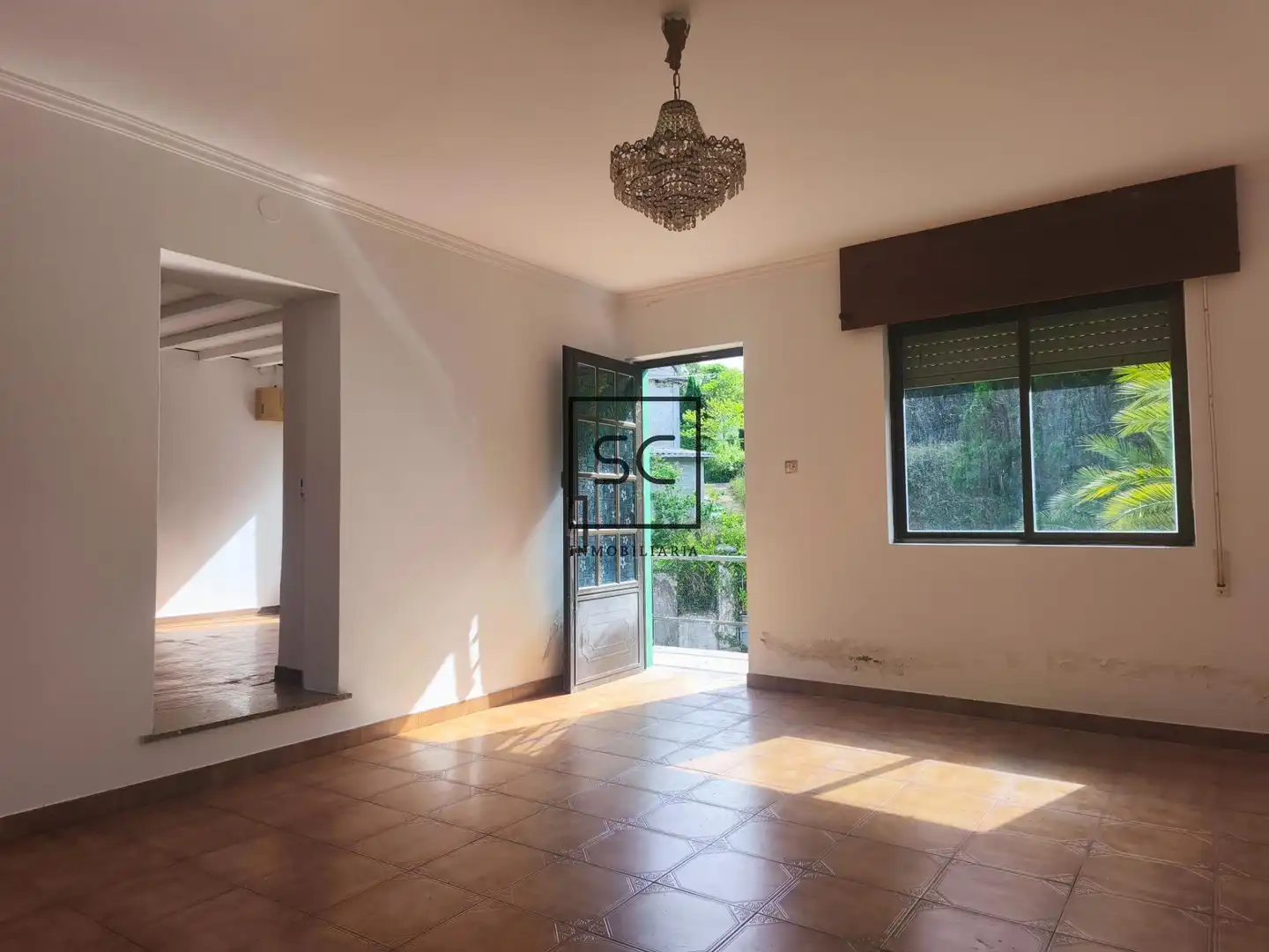 Sala de estar de Casa o chalet en venta en Cedeira con Balcón