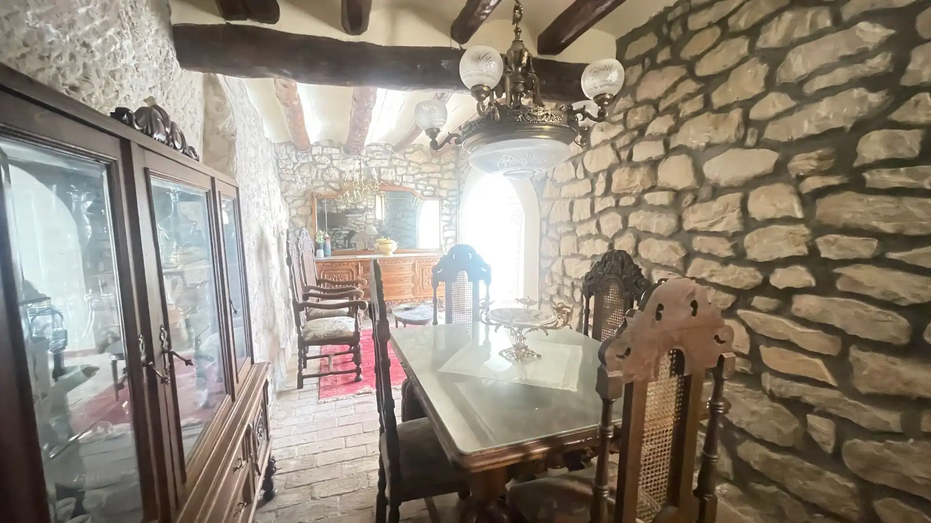 Comedor de Finca rústica en venta en Vallbona de Les Monges con Calefacción, Jardín privado y Trastero