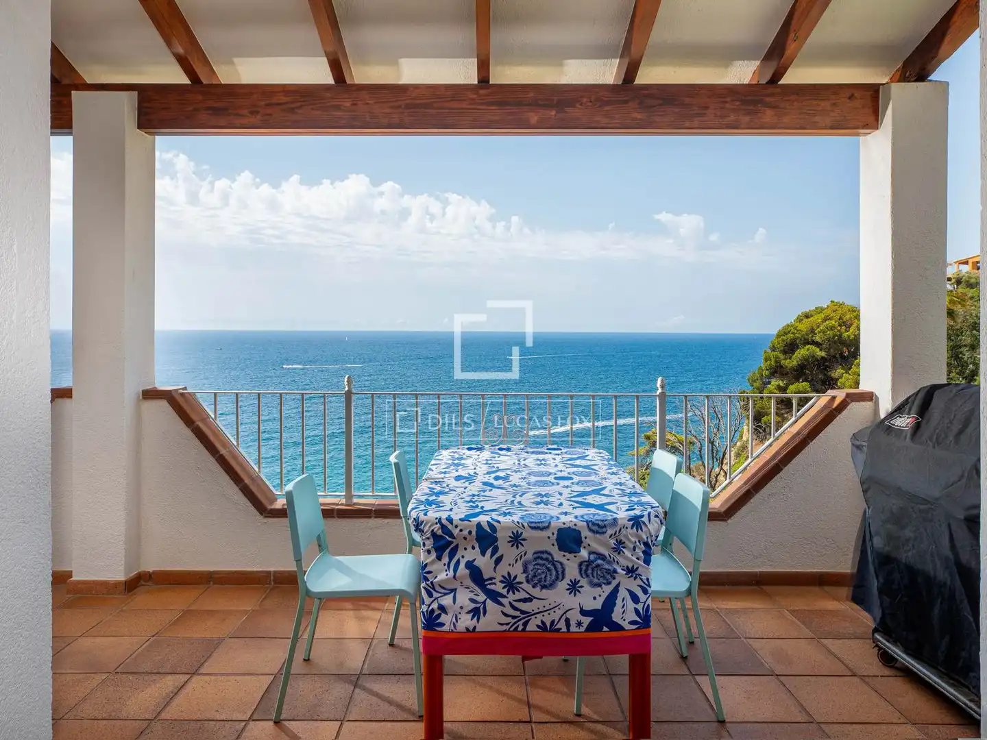 Terrassa de Casa o xalet en venda en Lloret de Mar amb Aire condicionat, Jardí privat i Traster
