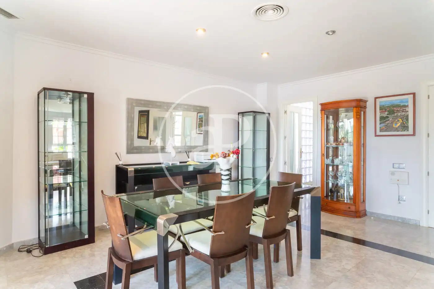 Dining room of Houses for sale in L'Eliana  with Air Conditioner, Heating and Private garden