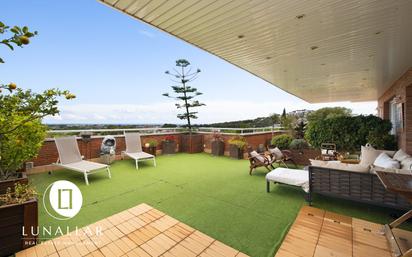 Terrace of Duplex for sale in Castelldefels  with Air Conditioner, Terrace and Swimming Pool