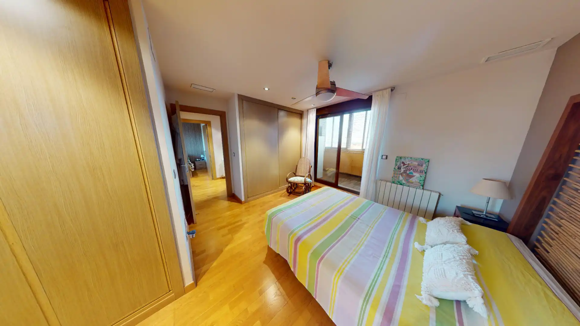 Bedroom of Attic for sale in Alicante / Alacant  with Air Conditioner, Heating and Parquet flooring