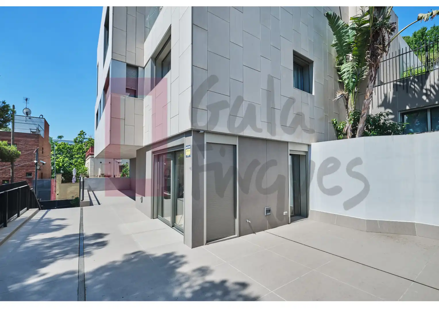 Vista exterior de Casa o chalet en venta en Barcelona con Aire acondicionado, Calefacción y Parquet