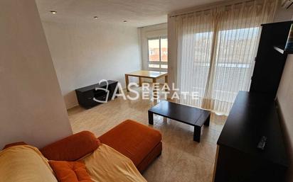 Sala d'estar de Pis en venda en  Murcia Capital amb Aire condicionat, Terrassa i Moblat
