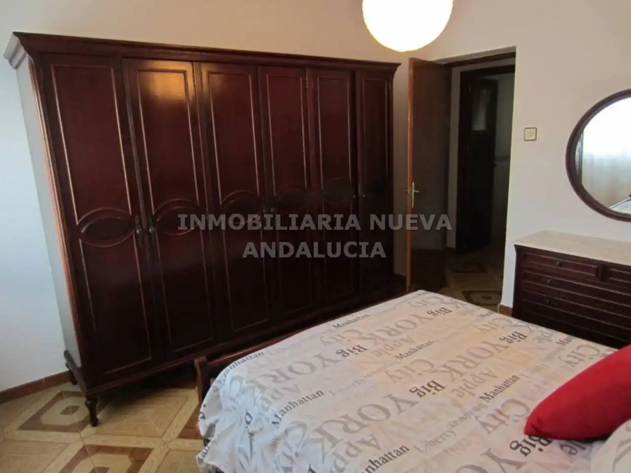 Bedroom of Flat for rent in Almería  with Furnished