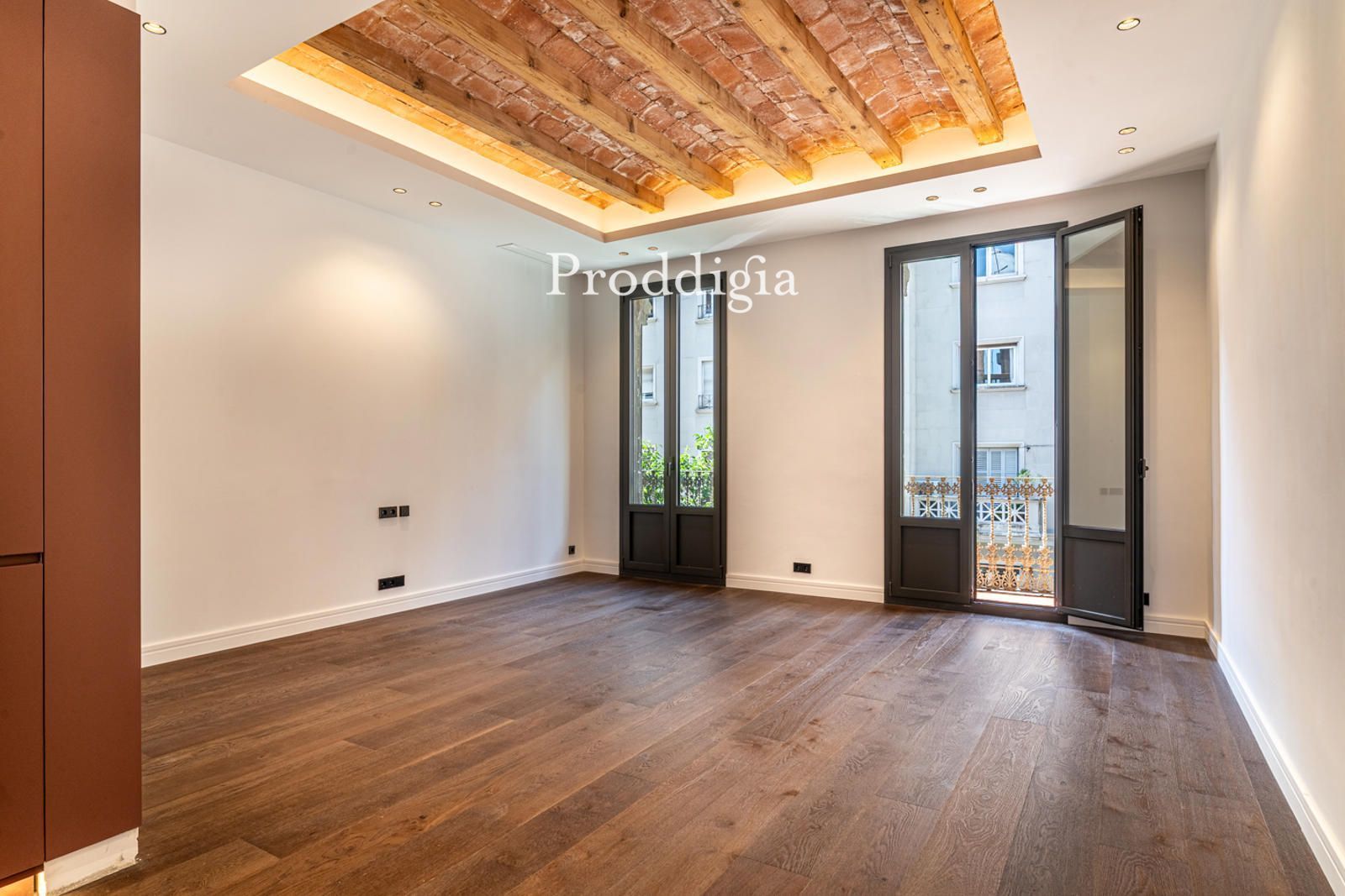 Vista exterior de Pis en venda en  Barcelona Capital amb Aire condicionat i Calefacció