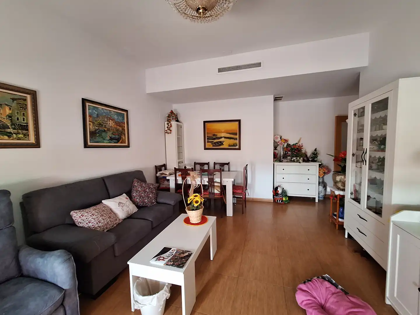 Sala d'estar de Planta baixa en venda en Riola amb Aire condicionat