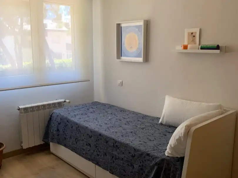 Bedroom of Flat for sale in Navalagamella, Madrid