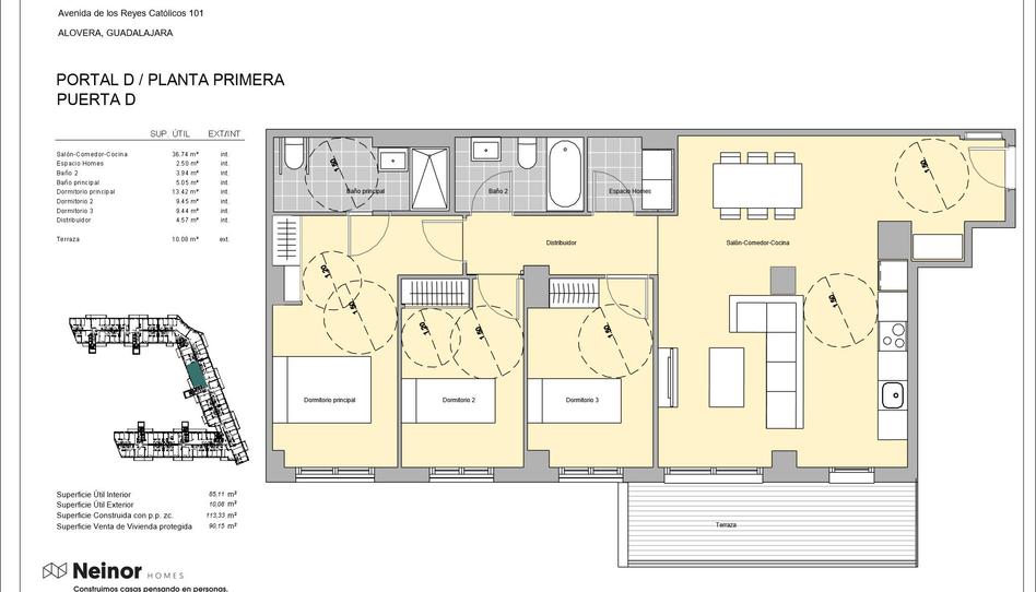 Photo 1 of Flat for sale in   Avenida Camino las Fuentes, Alovera, Guadalajara