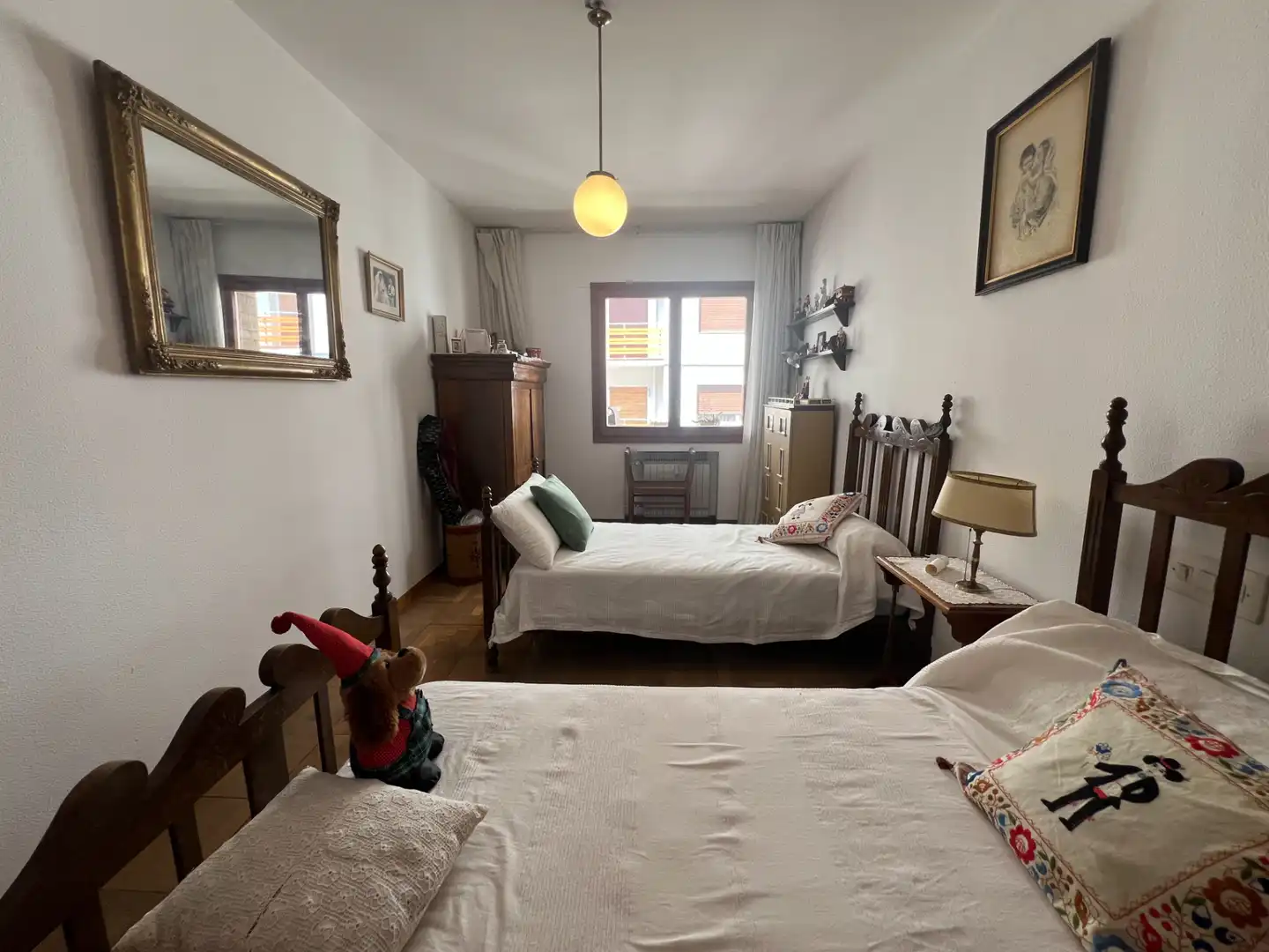 Schlafzimmer von Wohnung zum Verkauf in Jaca mit Abstellraum und Balkon