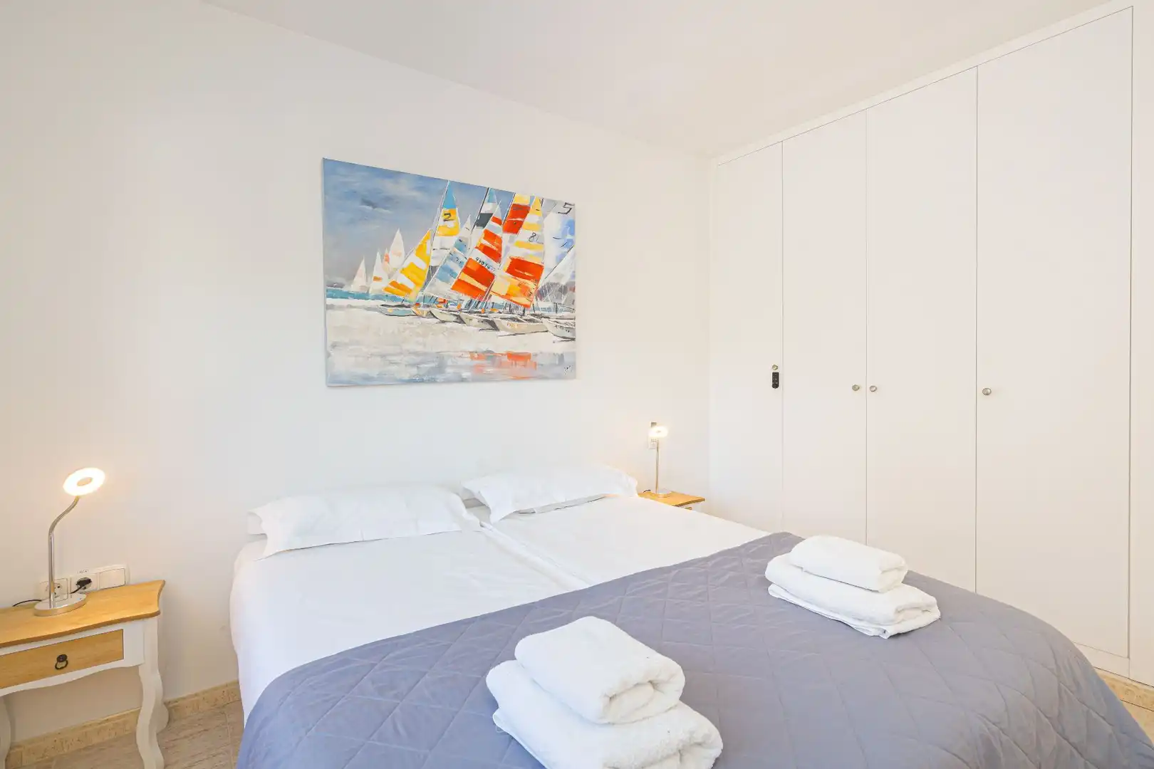 Bedroom of Houses for rent in Altea  with Air Conditioner, Heating and Private garden