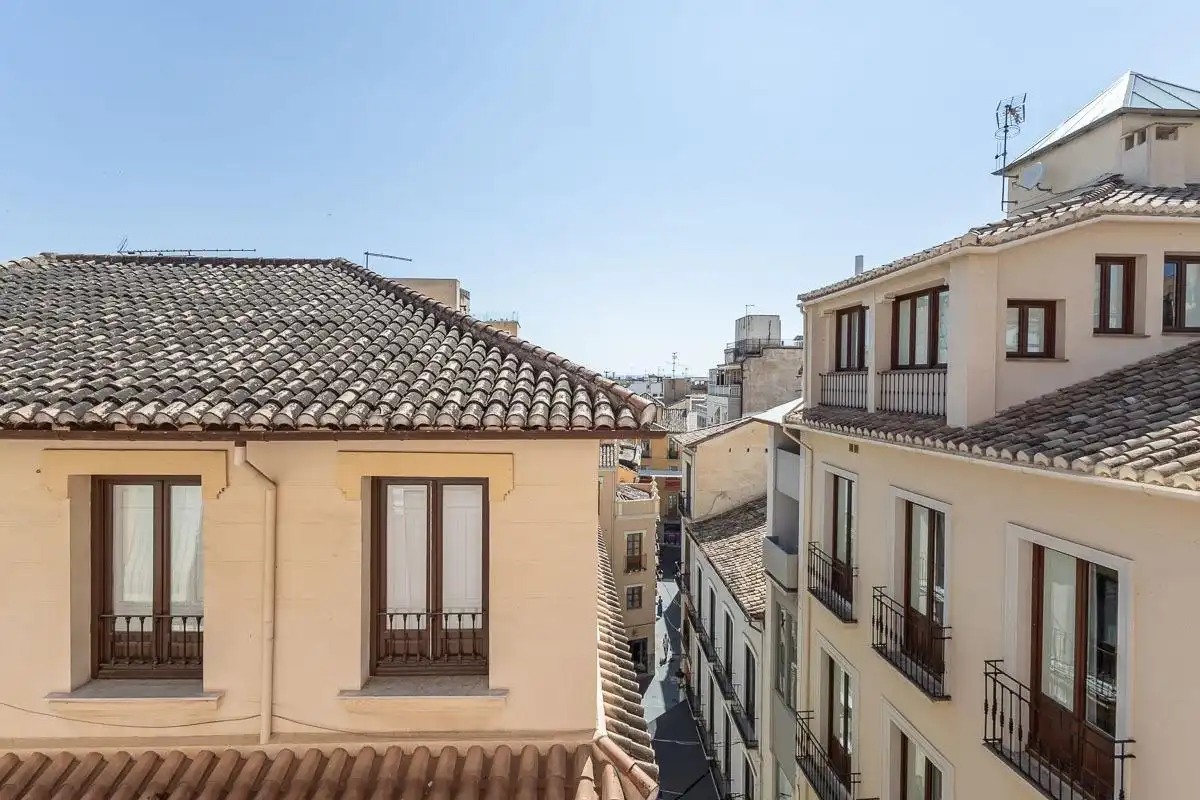 Vista exterior de Dúplex en venda en Granada amb Aire condicionat i Terrassa