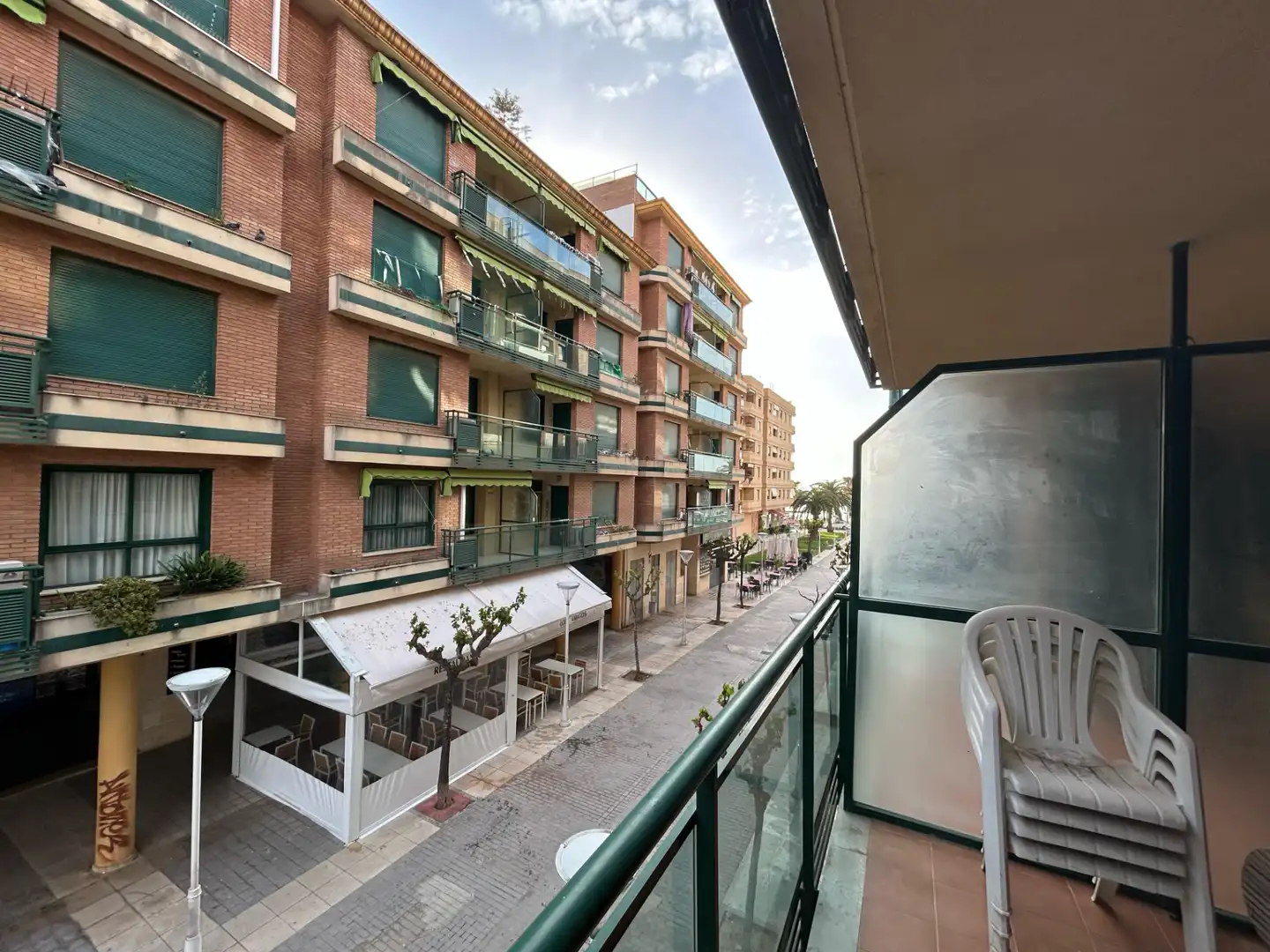 Balcony of Flat for sale in Benicarló  with Terrace, Furnished and Community pool