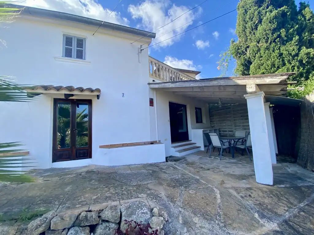 Vista exterior de Finca rústica en venda en Andratx amb Aire condicionat, Jardí privat i Terrassa