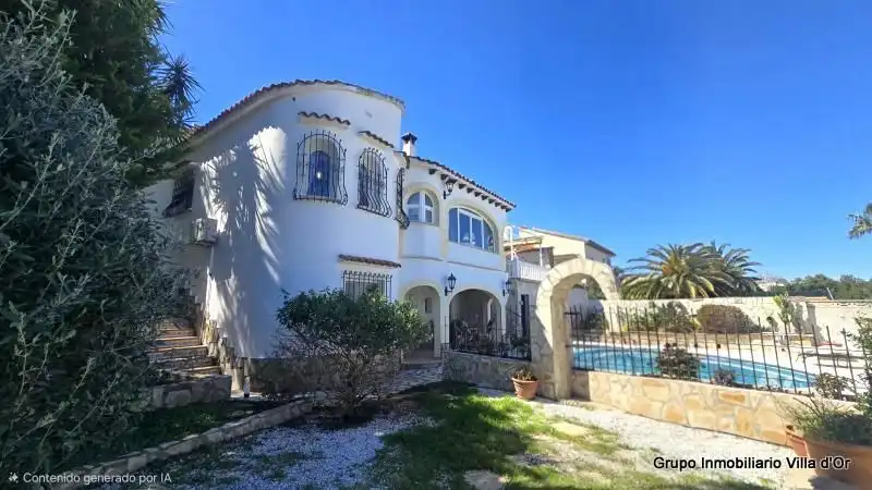 Exterior view of Houses for sale in Dénia  with Air Conditioner, Heating and Private garden