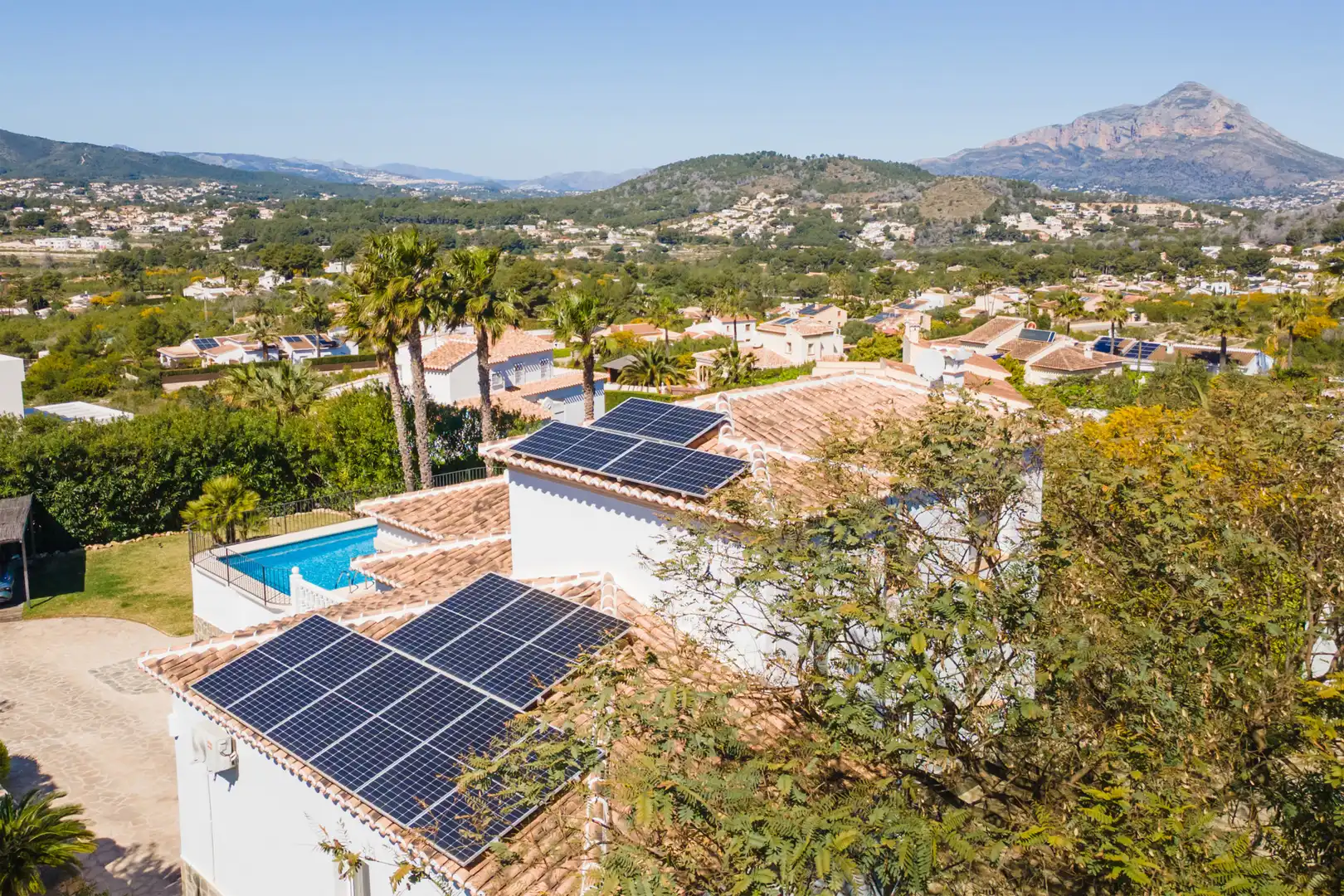 Exterior view of Houses for sale in Jávea / Xàbia  with Air Conditioner, Heating and Private garden