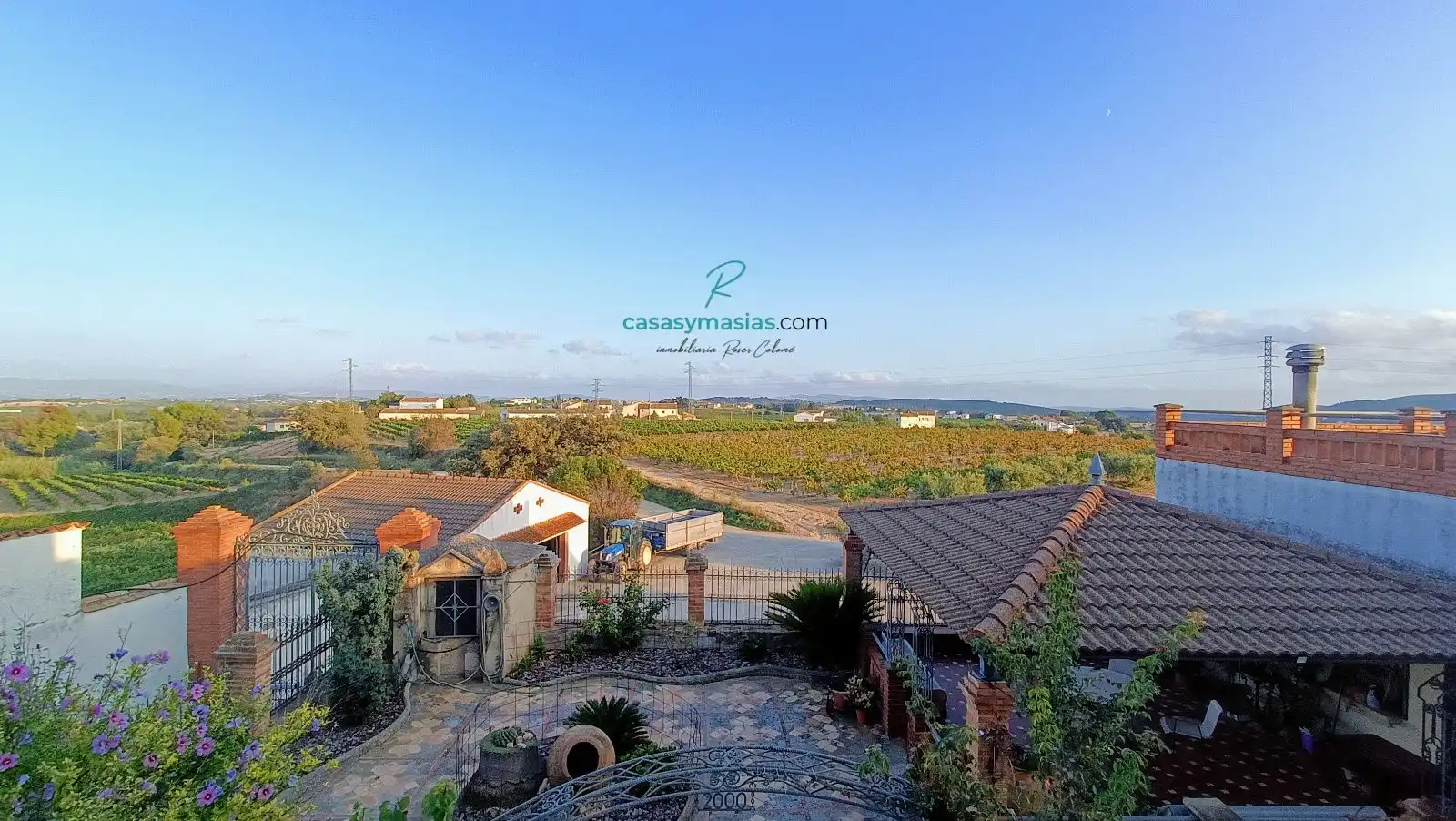 Terraza de Finca rústica de alquiler en Font-rubí con Aire acondicionado, Calefacción y Jardín privado