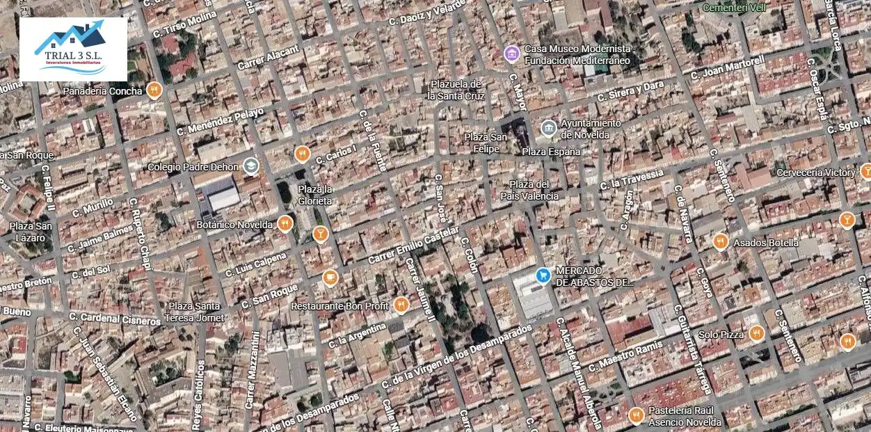 Vista exterior de Piso en venta en Novelda