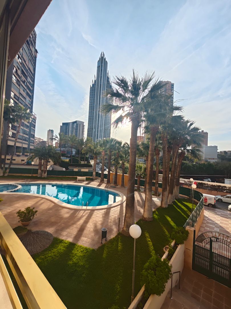 Piscina de Pis en venda en Finestrat amb Aire condicionat, Moblat i Forn