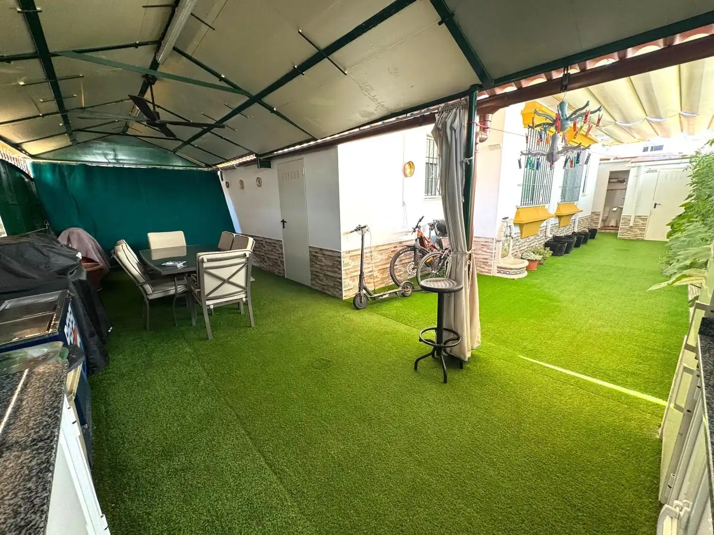 Terrassa de Casa o xalet en venda en El Portil amb Aire condicionat i Moblat
