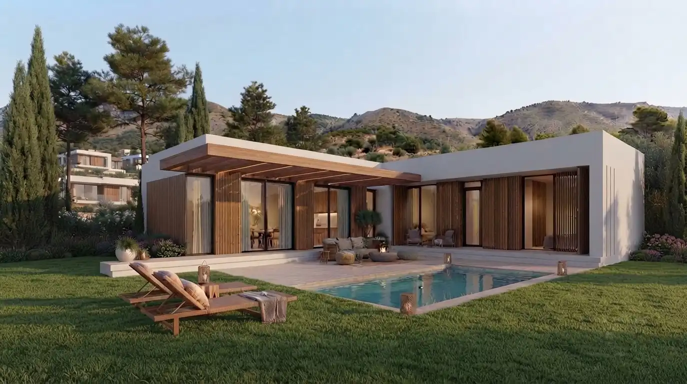 Villa di nuova costruzione con piscina in vendita a Lliçà de Vall