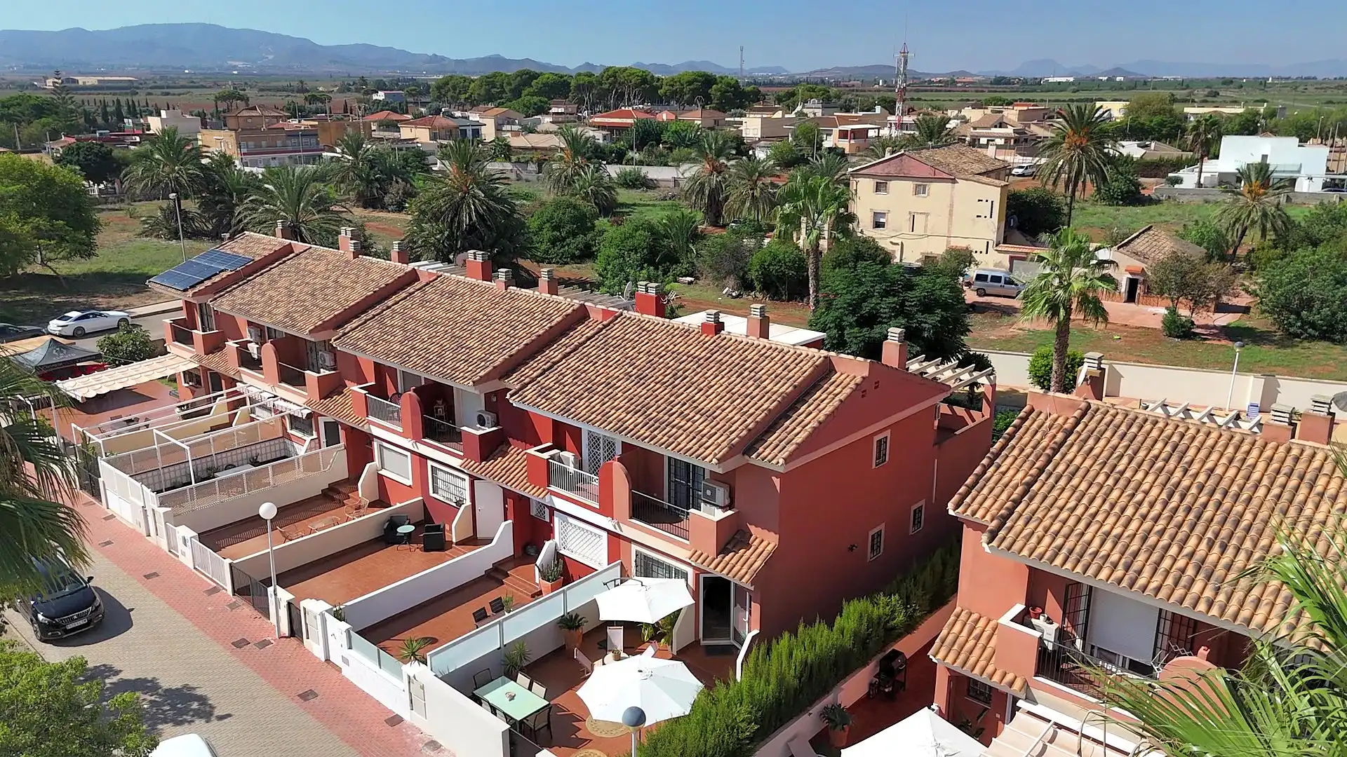 Vista exterior de Casa adosada en venta en Mar Menor de Cartagena – Cabo de Palos