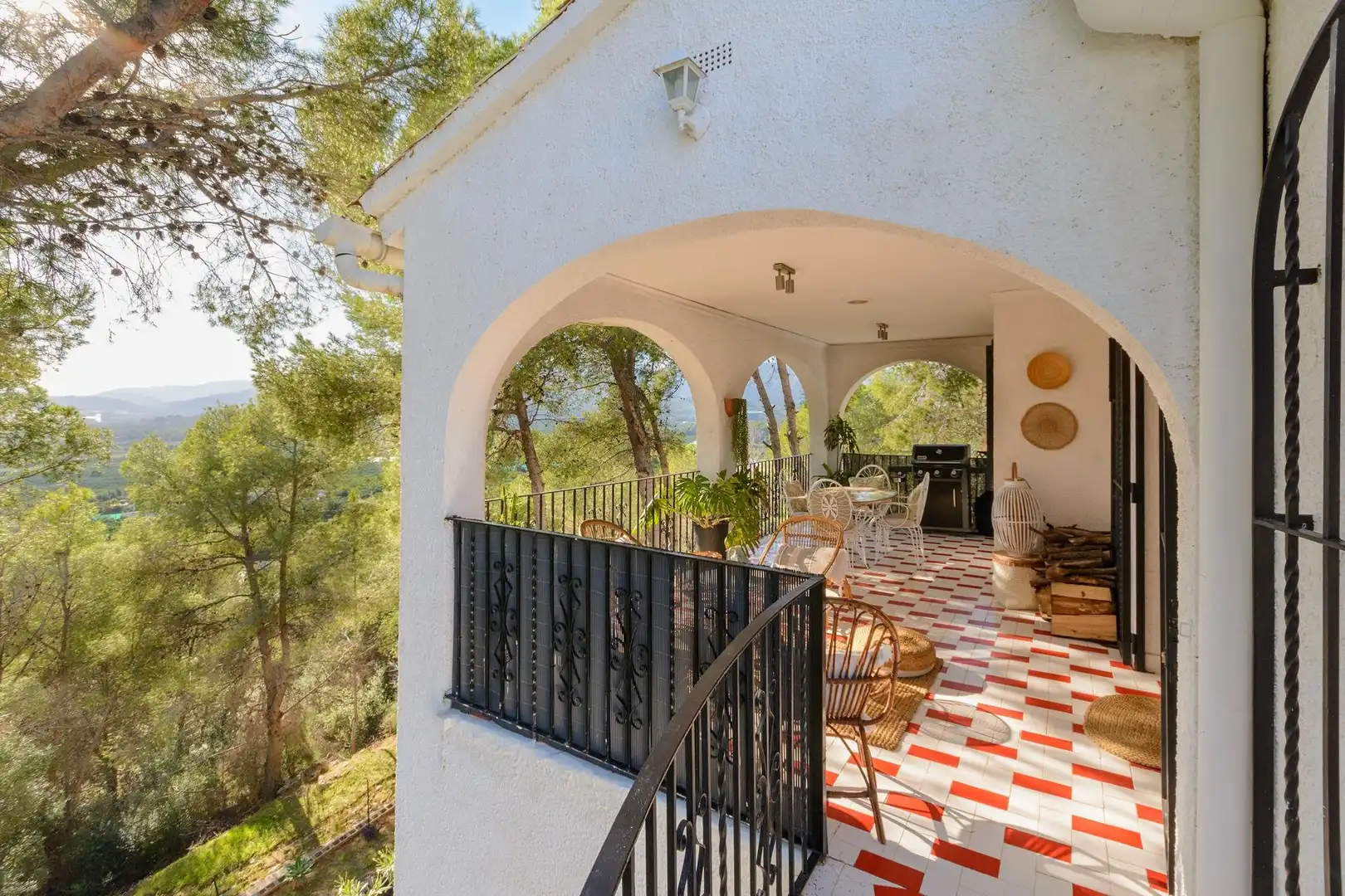 Terraza de Casa o chalet en venta en Gandia con Jardín privado, Terraza y Piscina