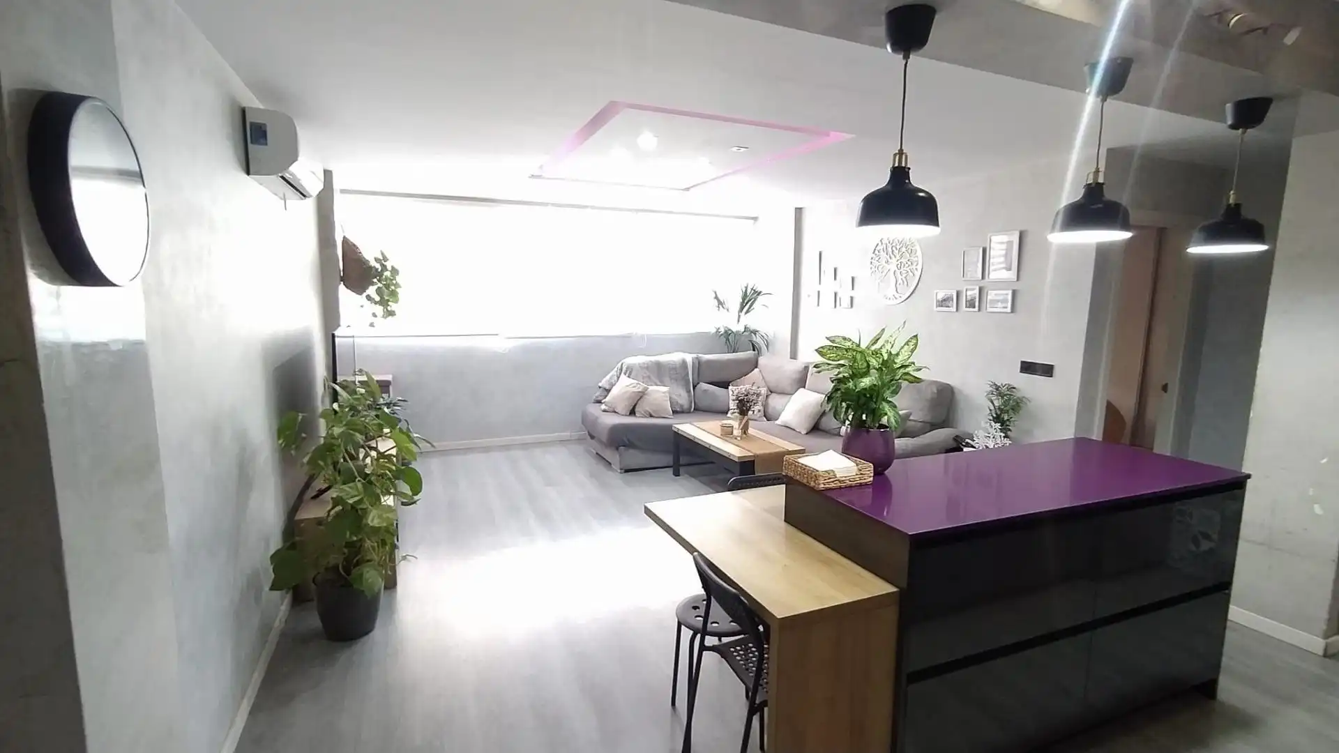Wohnzimmer von Wohnung zum Verkauf in Málaga mit Klimaanlage und Terrasse