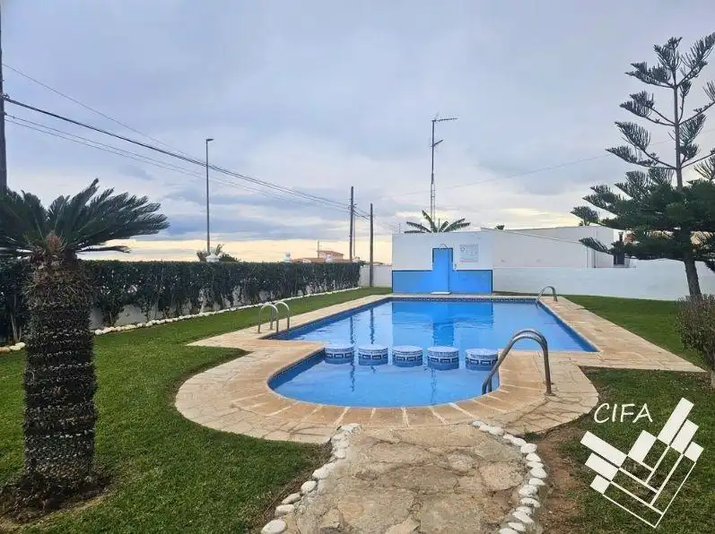 Piscina de Casa adosada en venda en Vinaròs amb Terrassa