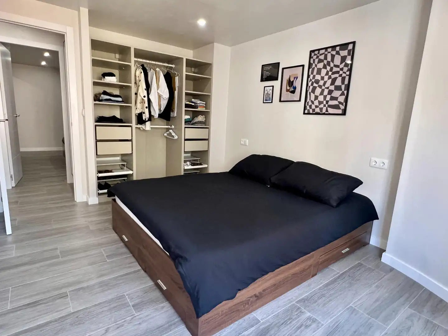 Bedroom of Flat for rent in Elche / Elx  with Air Conditioner and Furnished