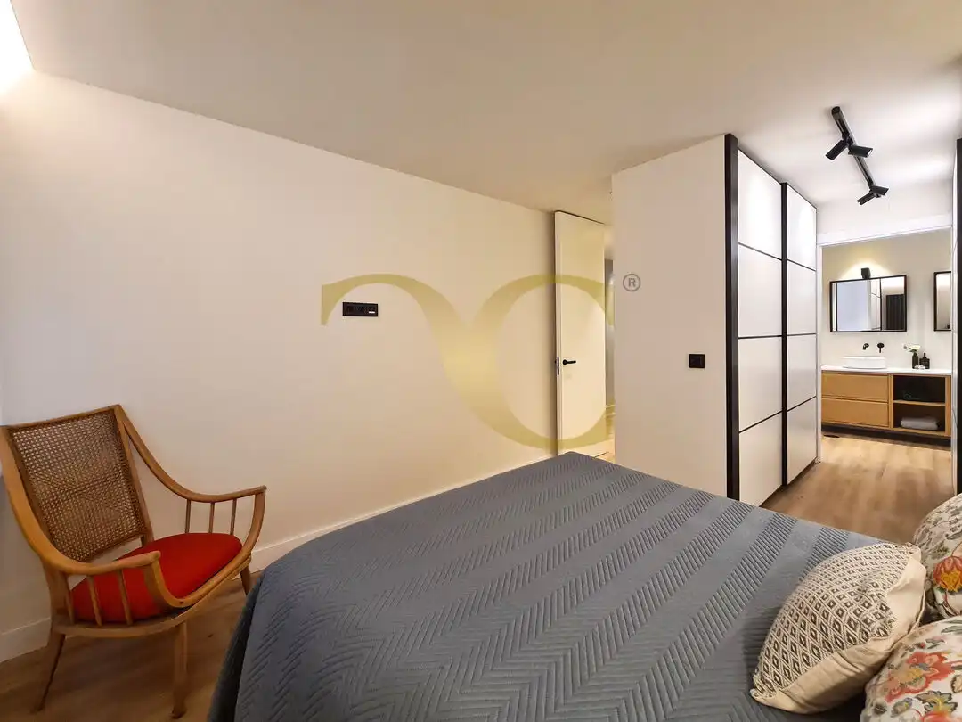Schlafzimmer von Wohnung zum Verkauf in Gijón  mit Heizung und Möbliert