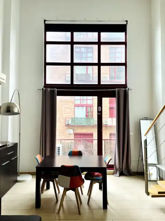 Terrassa de Loft en venda en Madrid amb Aire condicionat, Calefacció i Jardí privat