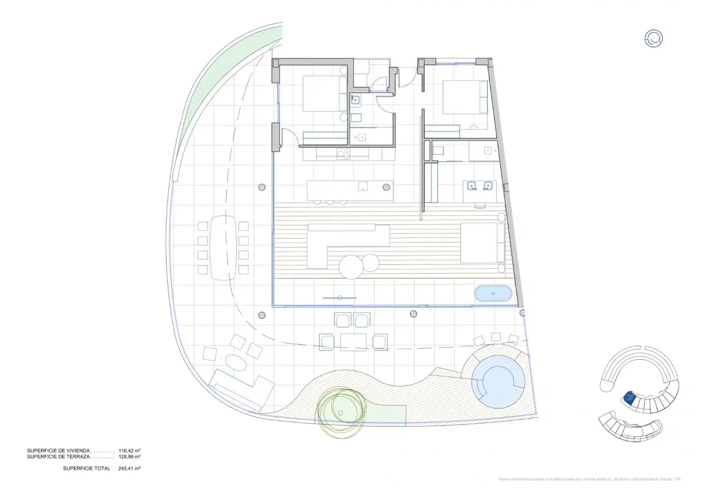 Penthouse mit Terrasse zum Verkauf in El Higuerón, imagen 27