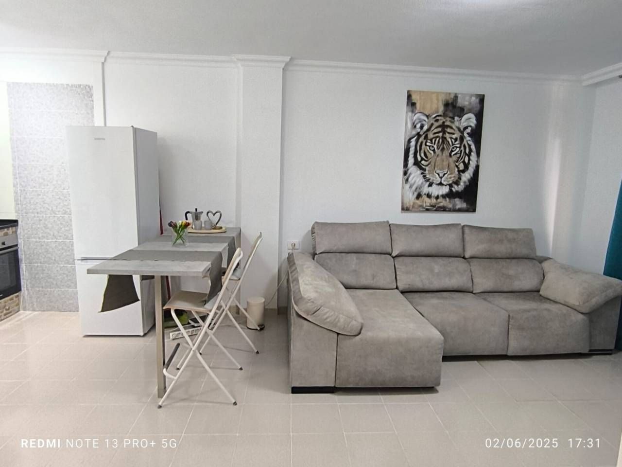 Living room of Flat to rent in Santiago del Teide  with Terrace, Furnished and Alarm