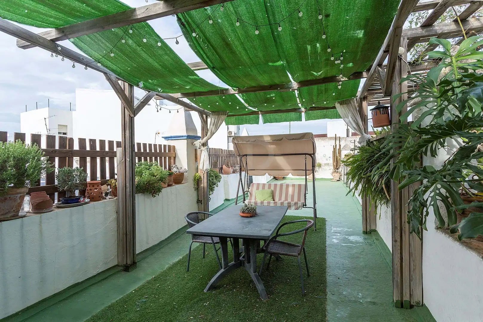Terrassa de Casa o xalet en venda en Chiclana de la Frontera amb Aire condicionat, Calefacció i Terrassa