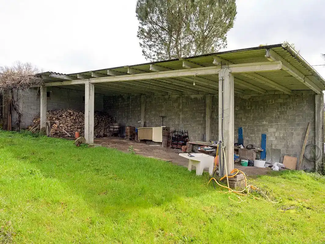 Vista exterior de Piso en venta en Vila de Cruces con Jardín privado, Trastero y Amueblado
