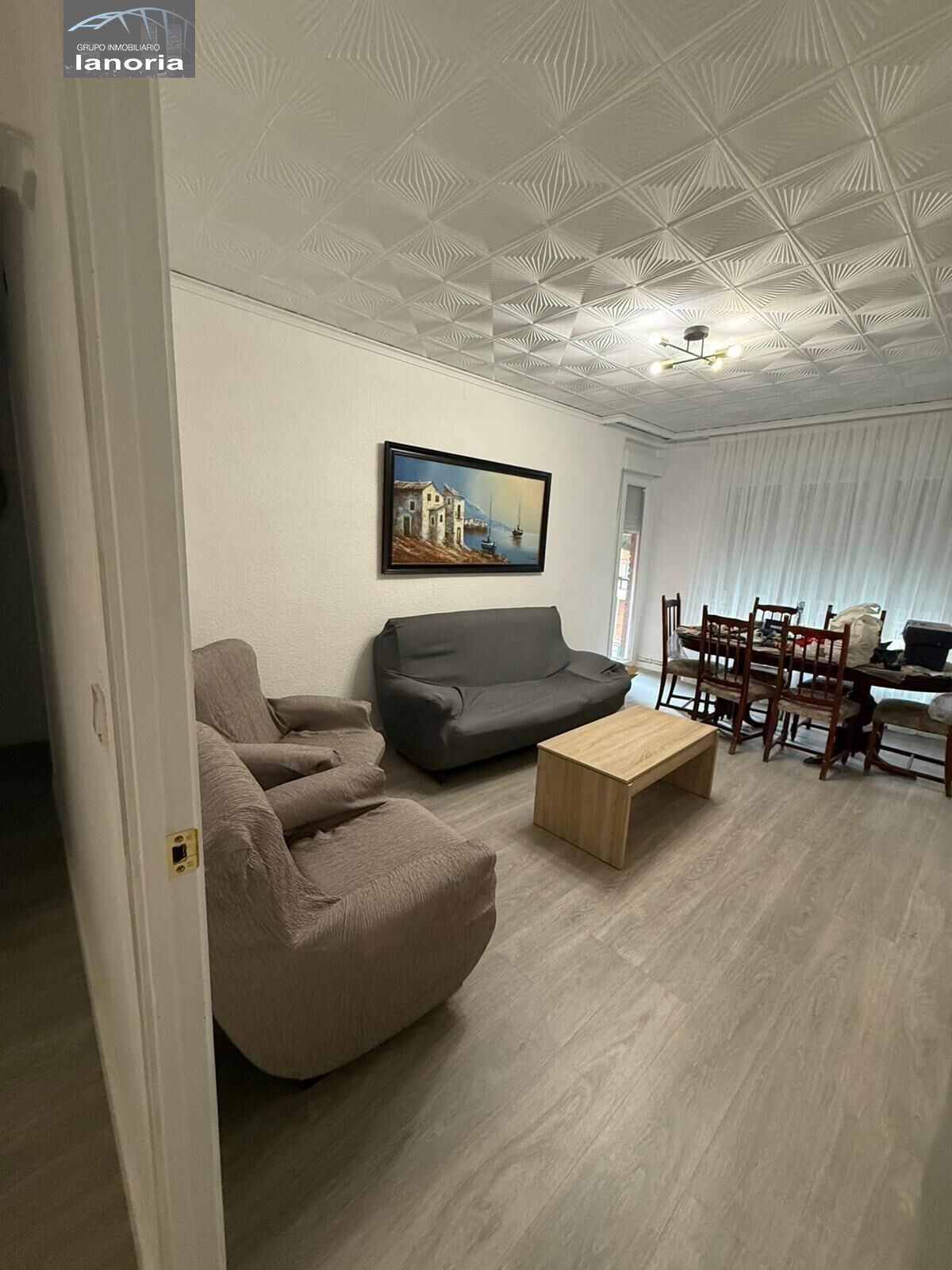Sala d'estar de Pis de lloguer en  Albacete Capital amb Calefacció i Balcó