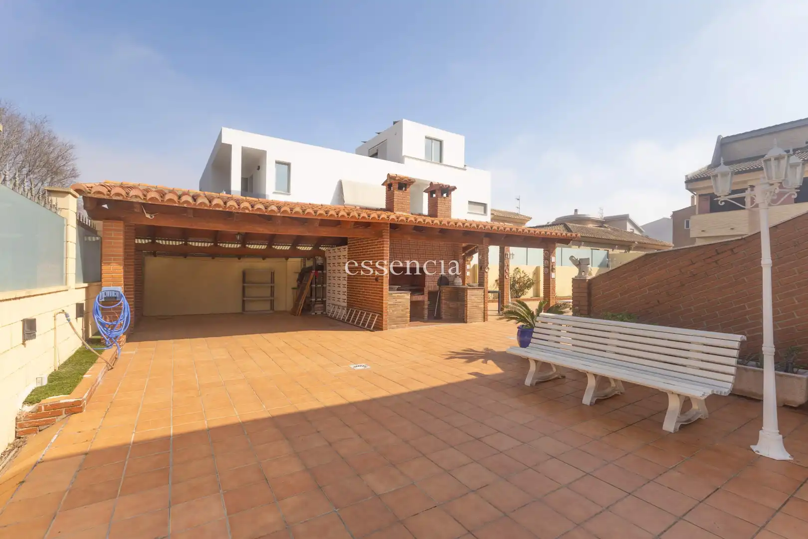 Terraza de Casa o chalet en venta en Benirredrà con Jardín privado, Trastero y Piscina