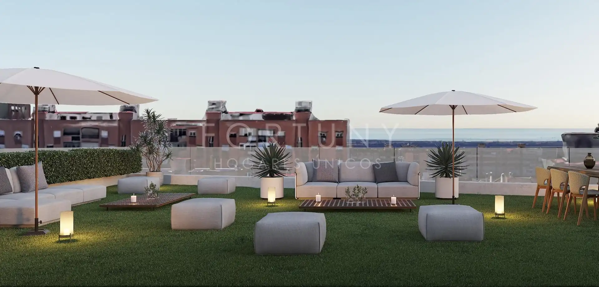 Terraza de Ático en venta en Málaga con Aire acondicionado, Calefacción y Terraza