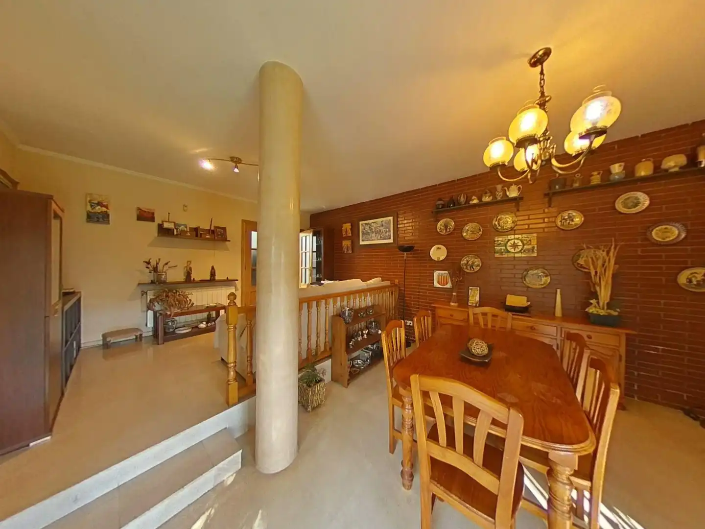 Comedor de Casa o chalet en venta en Vilanova i la Geltrú con Jardín privado, Terraza y Trastero
